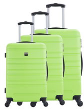 Charger l'image dans la visionneuse de la galerie, Nice – Set de 3 valises – ABS – Vert Anis