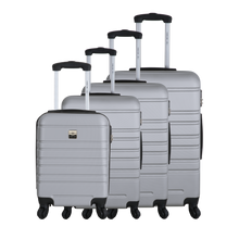 Charger l'image dans la visionneuse de la galerie, Nice – Set de 4 valises – ABS – Argent