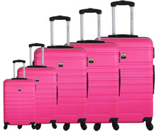 Charger l'image dans la visionneuse de la galerie, Nice – Set de 5 valises – ABS – Fuchsia