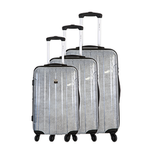 Charger l&#39;image dans la visionneuse de la galerie, Saint-Tropez Jeans - Set de 3 valises 4 roues 360° Polycarbonate / ABS
