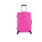 Cabin Case - Nice - 4 Wheels - ABS - Fuchsia