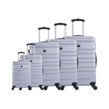 5-Piece Luggage Set - Nice - ABS - Silver