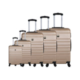 5-Piece Luggage Set - Nice - ABS - Champagne