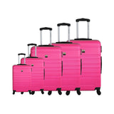 5-Piece Luggage Set - Nice - ABS - Fuchsia