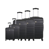 5-Piece Luggage Set - Nice - ABS - Black
