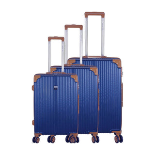 Set de 3 valises - Biarritz - ABS - Marine