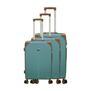 Set de 3 valises - Biarritz - ABS - Vert d'Eau