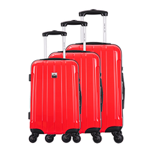 Charger l&#39;image dans la visionneuse de la galerie, Saint-Tropez Unis - Set de 3 valises 4 roues 360° Polycarbonate

