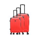 3-Piece Luggage Set - Reims - ABS - Red