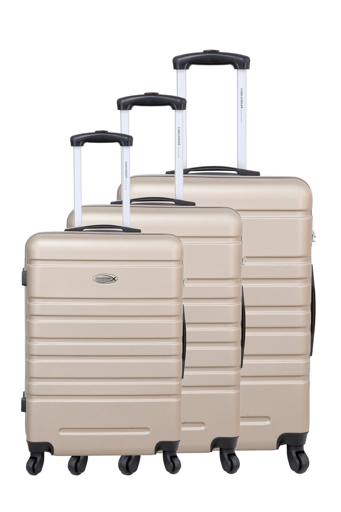 Cannes -  Set de 3 valises - Matière ABS