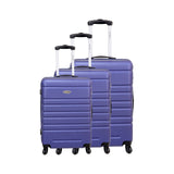 3-Piece Luggage Set - Cannes - ABS - Navy