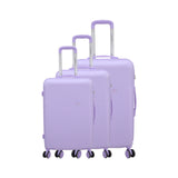 3-Piece Luggage Set - Antibes - ABS - Lilac