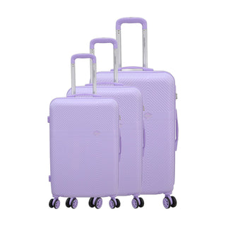 Set de 3 valises - Antibes - ABS - Lilas