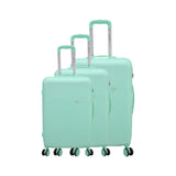 3-Piece Luggage Set - Antibes - ABS - Seafoam Green