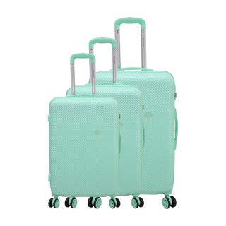 Set de 3 valises - Antibes - ABS - Vert d'Eau