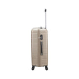 3-Piece Luggage Set - Bordeaux - ABS - Champagne