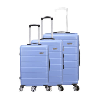 Set de 3 valises - Bordeaux - ABS - Lavande