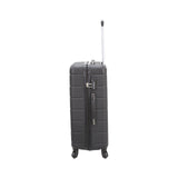 3-Piece Luggage Set - Bordeaux - ABS - Black