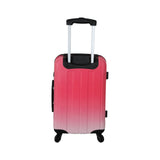 3-Piece Luggage Set - Saint-Tropez Tie & Dye - Polycarbonate/ABS - Fuchsia