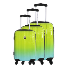 Charger l&#39;image dans la visionneuse de la galerie, Saint-Tropez Tie and Dye - Set de 3 valises 4 roues 360° Polycarbonate

