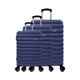 3-Piece Luggage Set - Dubai - ABS - Navy