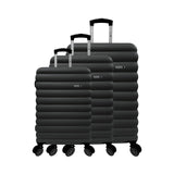 3-Piece Luggage Set - Dubai - ABS - Black