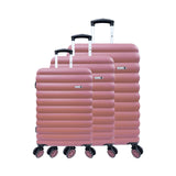 3-Piece Luggage Set - Dubai - ABS - Dusty Pink