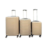3-Piece Luggage Set - Tahiti - ABS - Champagne