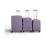 3-Piece Luggage Set - Tahiti - ABS - Plum
