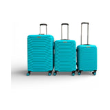 3-Piece Luggage Set - Tahiti - ABS - Turquoise