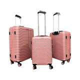 3-Piece Luggage Set - Tahiti - ABS - Dusty Pink