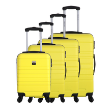 Charger l'image dans la visionneuse de la galerie, Nice – Set de 4 valises – ABS – Jaune
