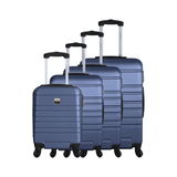 4-Piece Luggage Set - Nice - ABS - Navy