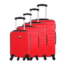 Charger l'image dans la visionneuse de la galerie, Nice – Set de 4 valises – ABS – Rouge
