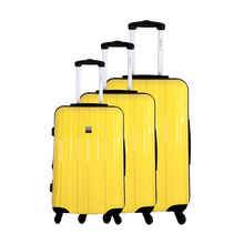 Charger l'image dans la visionneuse de la galerie, Saint-Tropez – Set de 3 valises – Polycarbonate/ABS – Jaune
